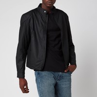 Barbour International 巴伯尔 国际系列 Stove Wax 男士蜡质夹克 Black XXL