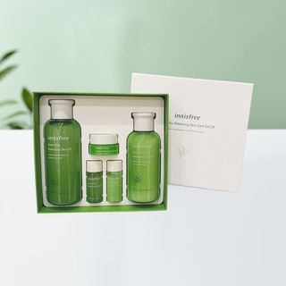 innisfree 悦诗风吟 新绿茶精萃平衡水乳护肤套装 (柔肤水200ml+15ml+柔肤露160ml+15ml+面霜10ml)