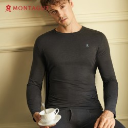 Montagut 梦特娇 BN0916010D113001 情侣款德绒自发热保暖内衣
