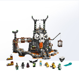 LEGO 乐高 Ninjago幻影忍者系列 71722 骷髅巫师的地牢