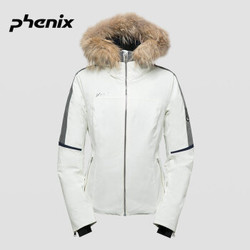 phenix/SKI 滑雪服女防风防水滑雪保暖外套ES882OT59R 米白色 S