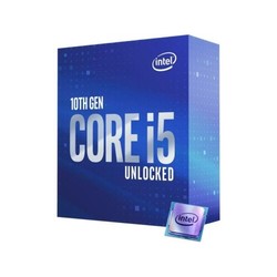 Intel 英特尔 酷睿 i5-10600K 盒装CPU处理器