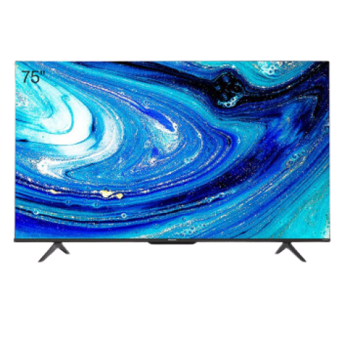 海信hisense75e3fpro75英寸4k超高清悬浮全面屏130高色域液晶电视机