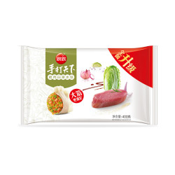 思念手打天下猪肉白菜水饺400G *9件