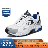 25日0点：Skechers斯凯奇官方秋冬新品情侣男子厚底老爹鞋运动鞋999307