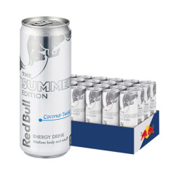 RedBull 红牛 维生素功能饮料 含气 椰子味 250ml×24罐