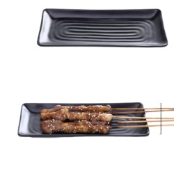 蒸福缘 烧烤店专用盘子 长方形