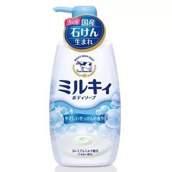 Cow 牛牌 石碱温和皂香沐浴露 550ml *4件