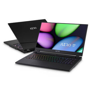 GIGABYTE 技嘉 Aero17-WA 17.3英寸轻薄游戏本（i7-9750H、16GB、512GB、RTX 2060、144Hz）