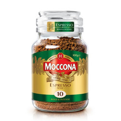 Moccona 摩可纳  意式浓缩冻干速溶咖啡 无蔗糖黑咖啡 100g *4件