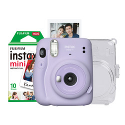 富士2020新款instax mini11一次成像立拍立得相机臻选套餐