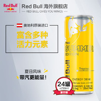 redbull 红牛 热带风味功能饮料 250ml*24罐
