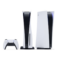 PLUS会员：SONY 索尼 PlayStation 5系列 PS5 光驱版 日版 游戏机 白色