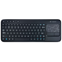 logitech 罗技 K400r 87键 2.4G 蓝牙双模无线薄膜键盘 黑色 无光