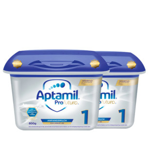 Aptamil 爱他美 白金版 婴儿奶粉 德版 1段 800g*2罐 安心罐