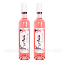 查理红 桃花青梅桂花酒500ml  2瓶装