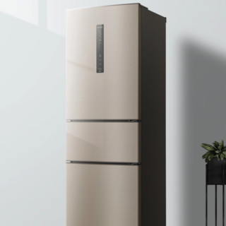 Panasonic 松下 冰箱洗衣机套装 NR-C31PX3-NL变频三门冰箱 318L 金色+XQG80-N80WJ滚筒洗衣机 8kg 白色
