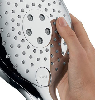 hansgrohe 汉斯格雅 飞雨系列 select s 150 花洒恒温器淋浴套装 哑光