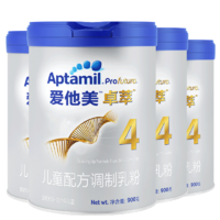 Aptamil 爱他美 卓萃系列 白金版 儿童奶粉 国行版 4段 900g*4罐