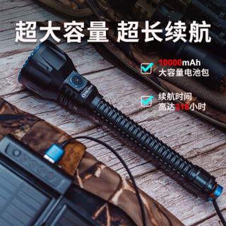 OLIGHT 傲雷 手电筒强光超强远射户外搜救探照灯可充电LED手电 神剑 Turbo系列 神剑 Turbo丨黑色