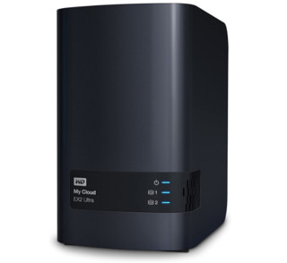 Western Digital 西部数据 My Cloud EX2 2盘位NAS（ARMADA 385、1GB、6TB*2)