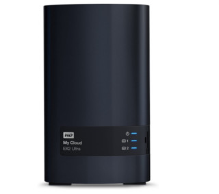 Western Digital 西部数据 My Cloud EX2 2盘位NAS（ARMADA 385、1GB、6TB*2)