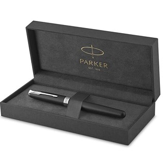 PARKER 派克 钢笔 Sonnet卓尔系列 哑光黑色 F尖 单支装