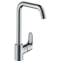 Hansgrohe 汉斯格雅 福柯斯系列 厨房水龙头 旋转嘴 镀铬 260mm(需缴税70.08元)