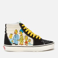 超值黑五、银联爆品日：Vans X The Simpsons 联名款 Sk8经典系列 女士高帮鞋 *2件