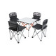 网易考拉黑卡会员：考拉工厂店 便携户外露营桌椅五件套