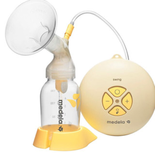 medela 美德乐 丝韵版 单边电动吸奶器+哺喂超值套装礼盒+奶瓶果蔬餐具清洗液 180ml