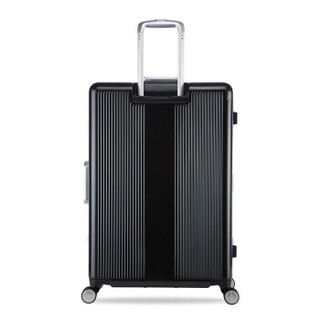 AMERICAN TOURISTER 美旅 中性铝框竖条纹减震飞机轮拉杆箱HILLSLOPE TJ4 深灰色28英寸