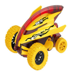 君偕儿童玩具车黄色旋转陀螺车