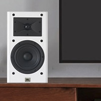 JBL 杰宝 ARENA130 hifi专业音箱 一对 白色