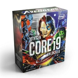 intel 英特尔 酷睿 i9-10850K 盒装CPU处理器 漫威限定版