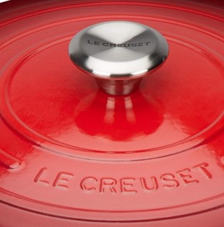 Le Creuset 酷彩 铸铁圆形汤锅 18cm 樱桃红