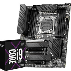 微星（MSI）X299 PRO主板 英特尔（Intel）i9-10900X 酷睿十核 板U套装/主板CPU套装