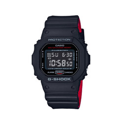 CASIO 卡西欧 G-SHOCK DW-5600HR-1PR 男士小方块运动时尚手表 