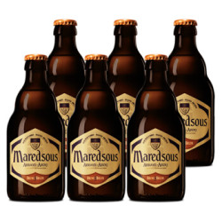 Maredsous 马里斯 马里斯8度 修道院啤酒 330ml*6瓶 *3件