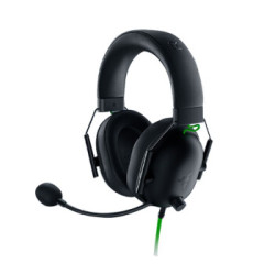 雷蛇Razer 旋风黑鲨头戴式电竞游戏耳机耳麦通讯麦克风7.1环绕声降噪吃鸡听声辨位