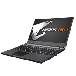 Gigabyte 技嘉 AORUS 15P 15.6英寸 笔记本电脑（i7-10875H、8G、512G、RTX2060 6G）