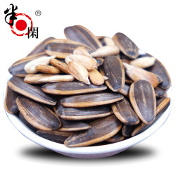 半日闲瓜子山核桃味焦糖原味五香瓜子葵花籽批发散装小包装 800g
