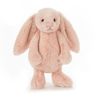 Jellycat 邦尼兔经典害羞系列 柔软毛绒玩具公仔 米色兔子 大号 38cm