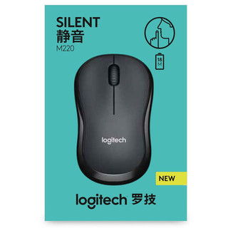 Logitech 罗技 M220 2.4G无线鼠标