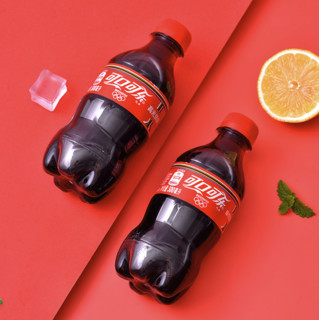 Coca-Cola 可口可乐 碳酸饮料 小瓶装 300ml*4瓶