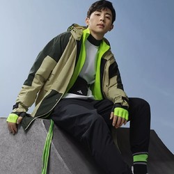 adidas 阿迪达斯 GF4013 男款工装风连帽夹克