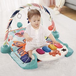 babycare 婴儿健身架脚踏钢琴早教游戏毯