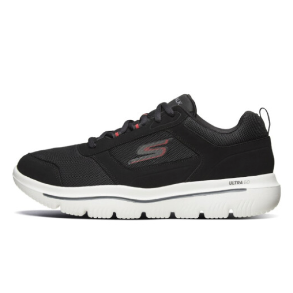 skechers 斯凯奇 go walk evolution ultra 男士跑鞋 54734/bkrd 黑色