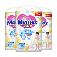 Merries 妙而舒 通用拉拉裤 L44片*3包