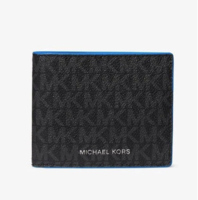 MICHAEL KORS 迈克·科尔斯 COOPER 36S0LCOF5O 男士短款双折钱包